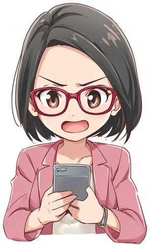 成分を詳しく分析するロジカちゃん