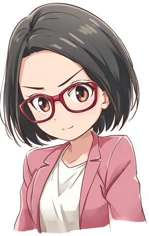 科学的に説明するロジカちゃん