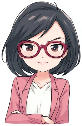 論理的結論に満足するロジカちゃん