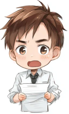 面白い発見に興奮するリアルくん