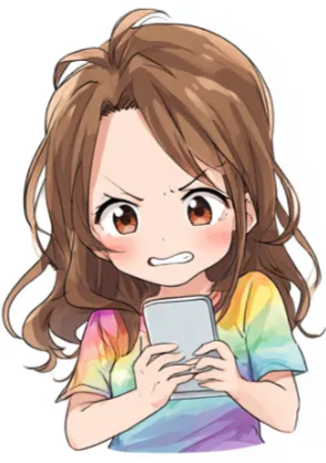 がっかりしたトレンディちゃん