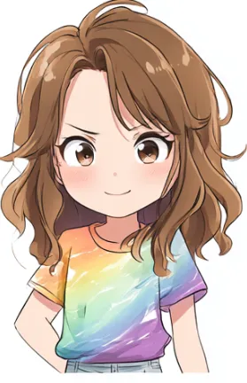熱心にトレンドを語るトレンディちゃん